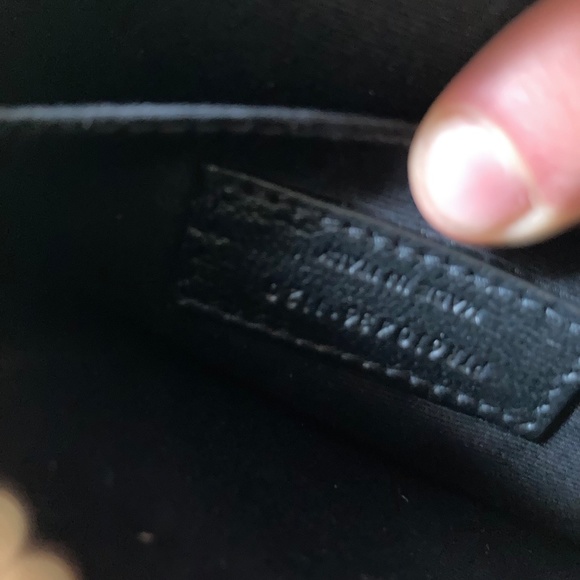 Yves Saint Laurent Nile Round Matelassé Denim Bag Vinyle Denim DEADSTOCK - Picture 8 of 12